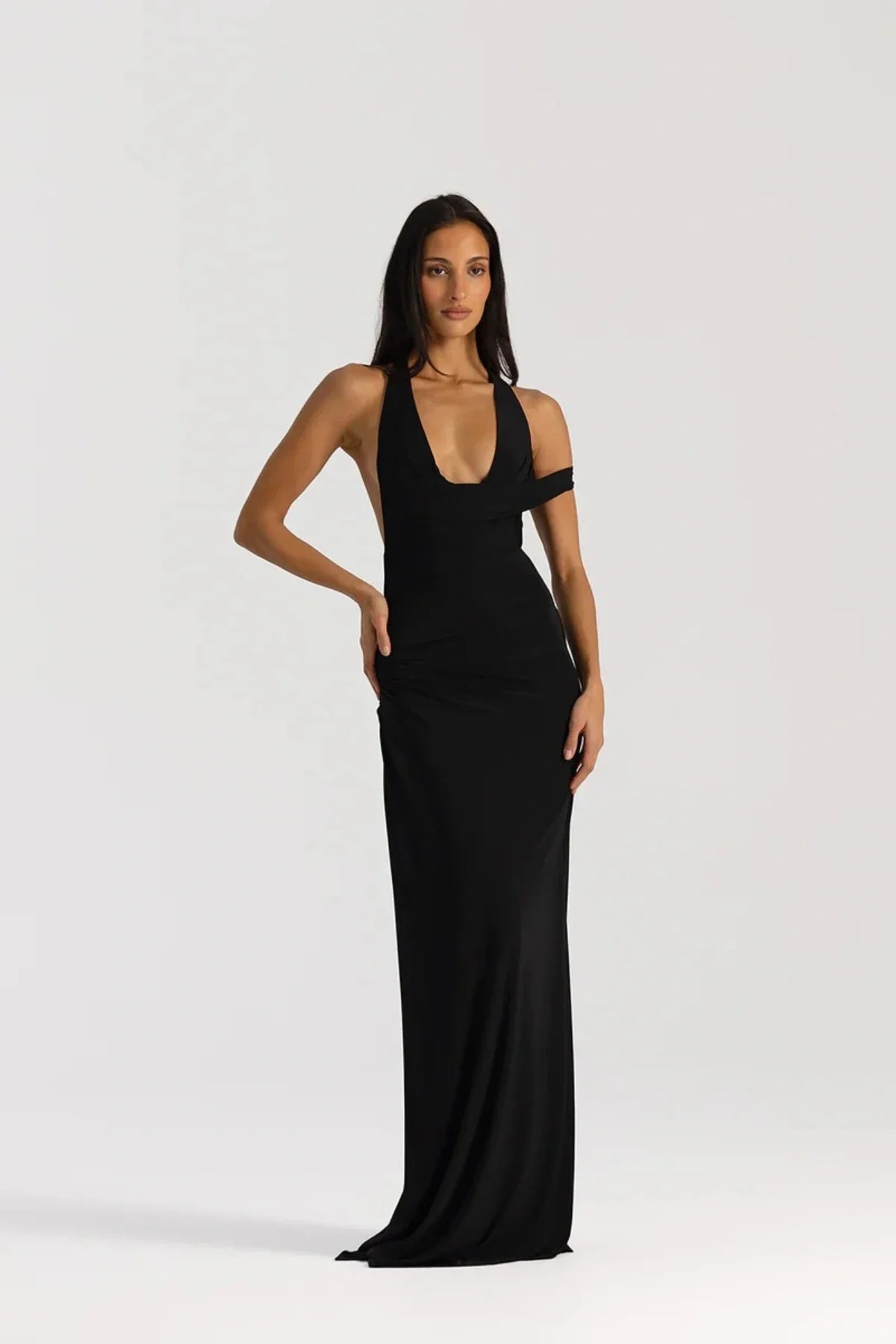 Natalie Rolt Mariela Gown - Black