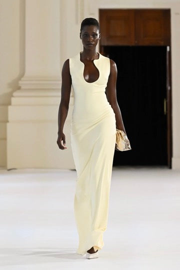 Effie Kats Bloom Gown - Lemon