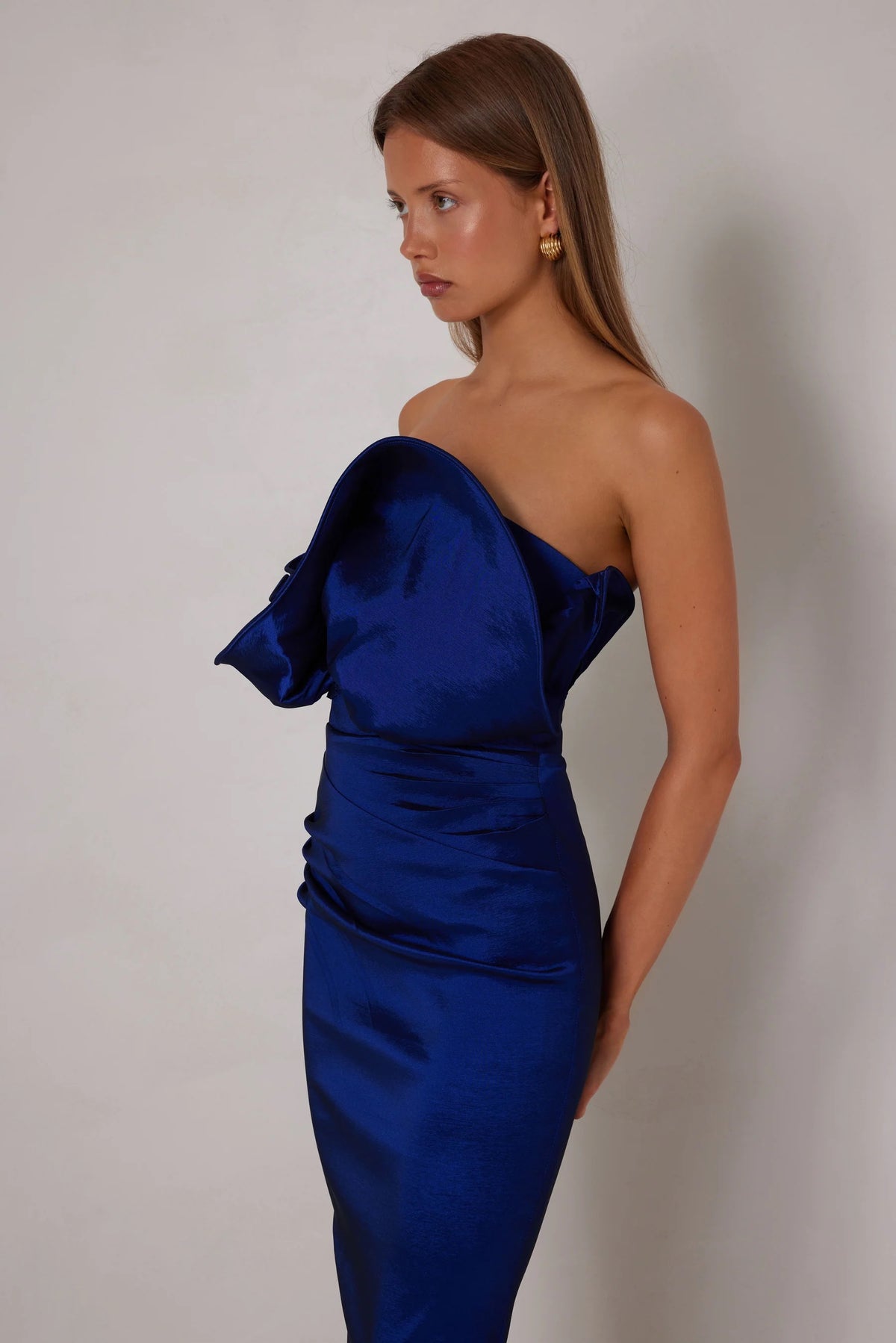 Elle Zeitoune Miles Dress - Cobalt