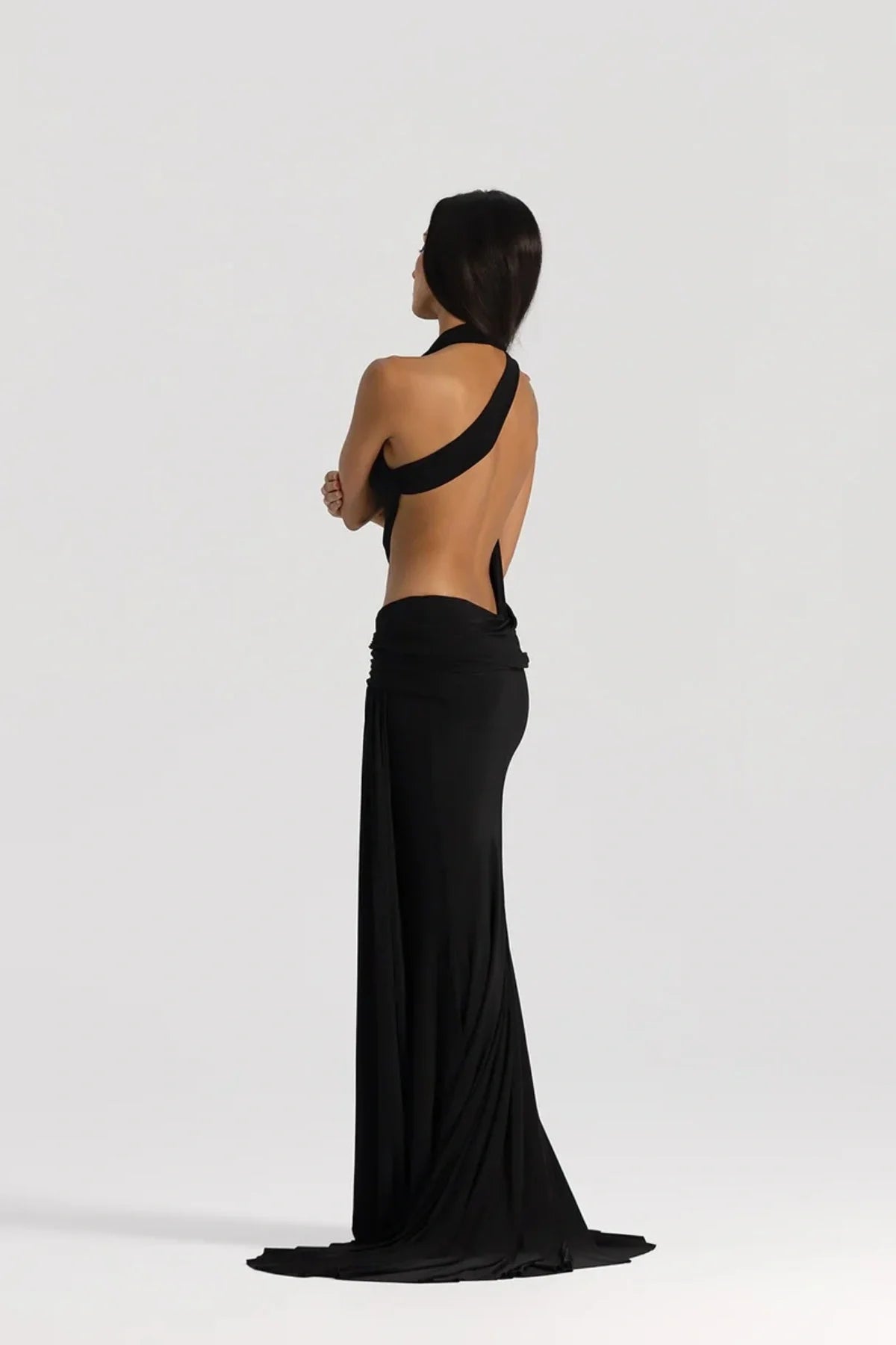 Natalie Rolt Odette Gown - Black