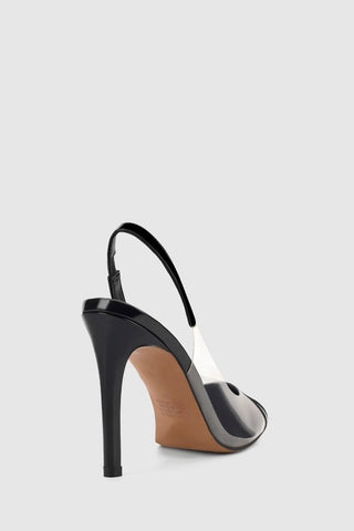 Lana Wilkinson Remi Pump Heels - Black Patent Leather