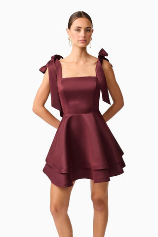 Elliatt Livia Mini Dress - Berry