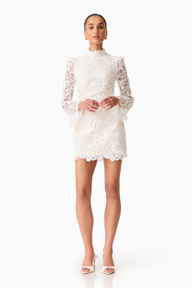 Elliatt Cora Mini Dress - White