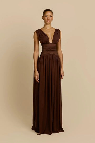 Arcina Ori Ramona Dress - Cocoa