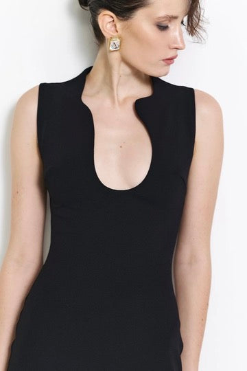 Effie Kats Bloom Gown - Black