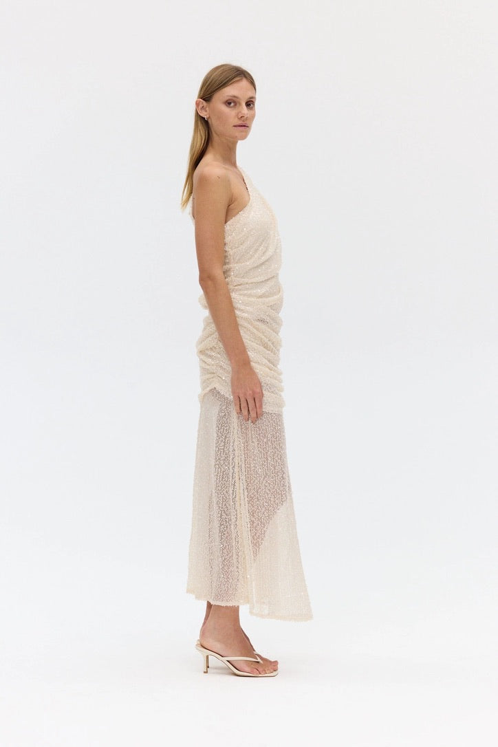 Third Form Nightfall Sequin Maxi Dress - Shell