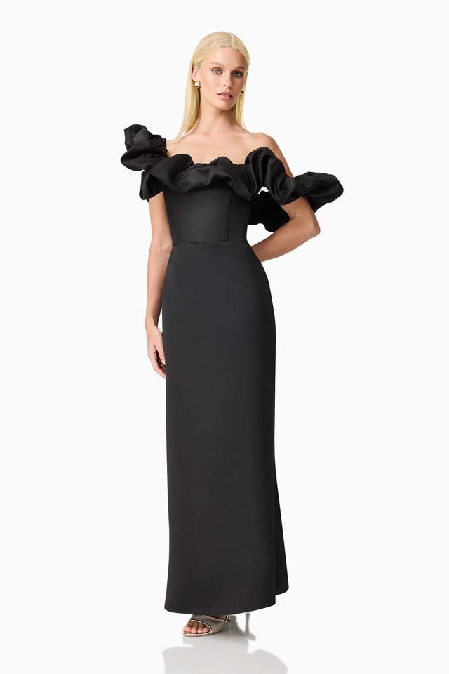 Elliatt Sharon Midi Dress - Black