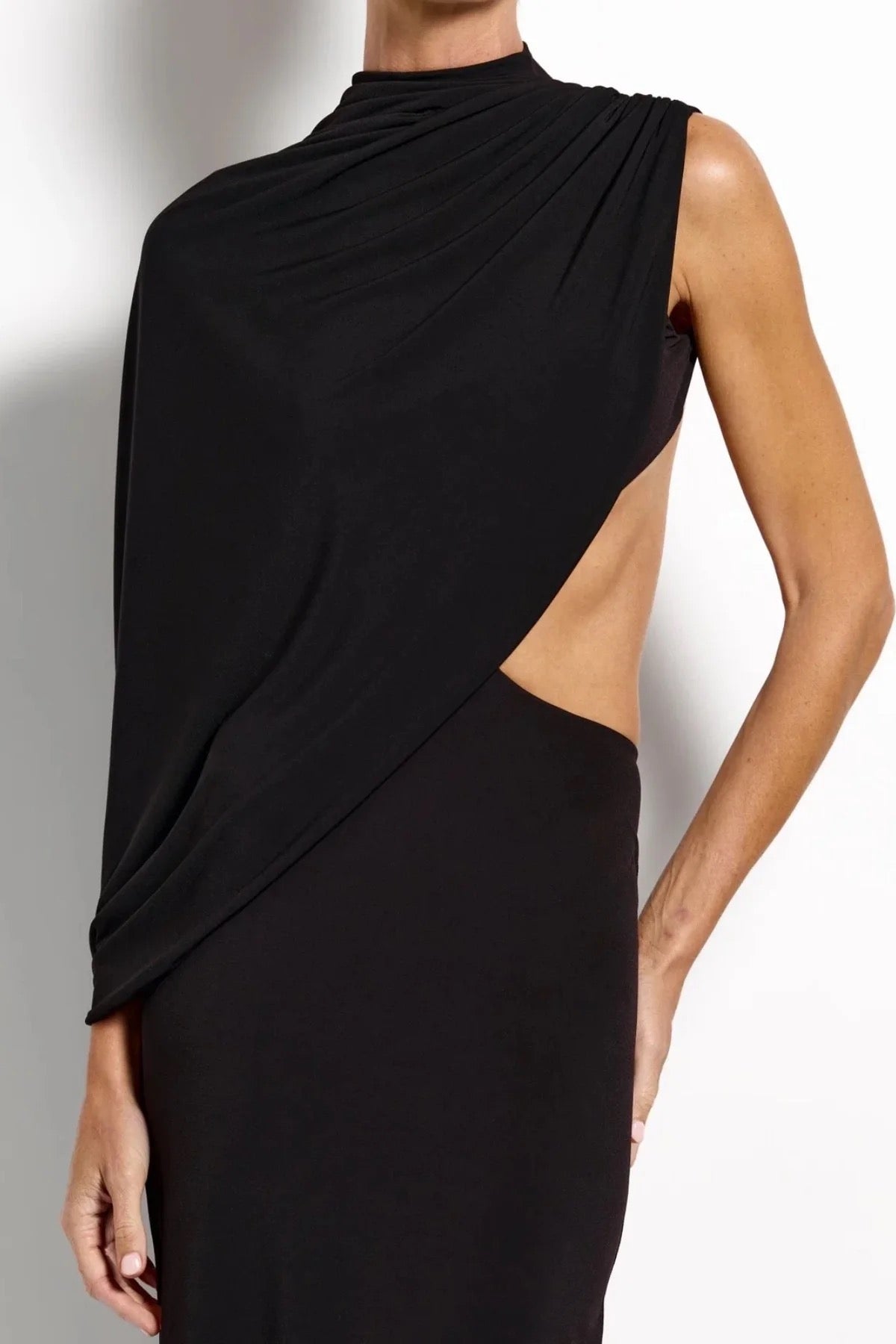 Effie Kats Aleksi Gown - Black
