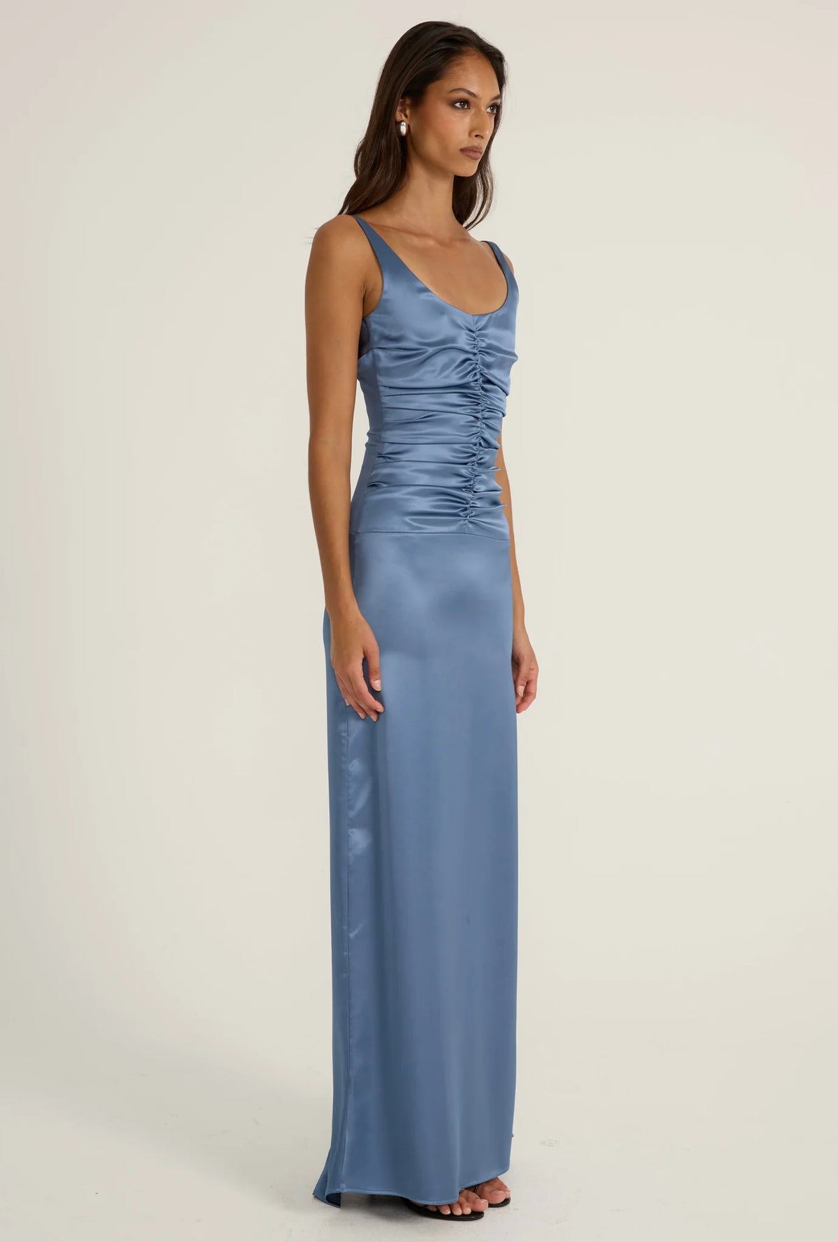 Ance Gria Atlein Gown - Blue