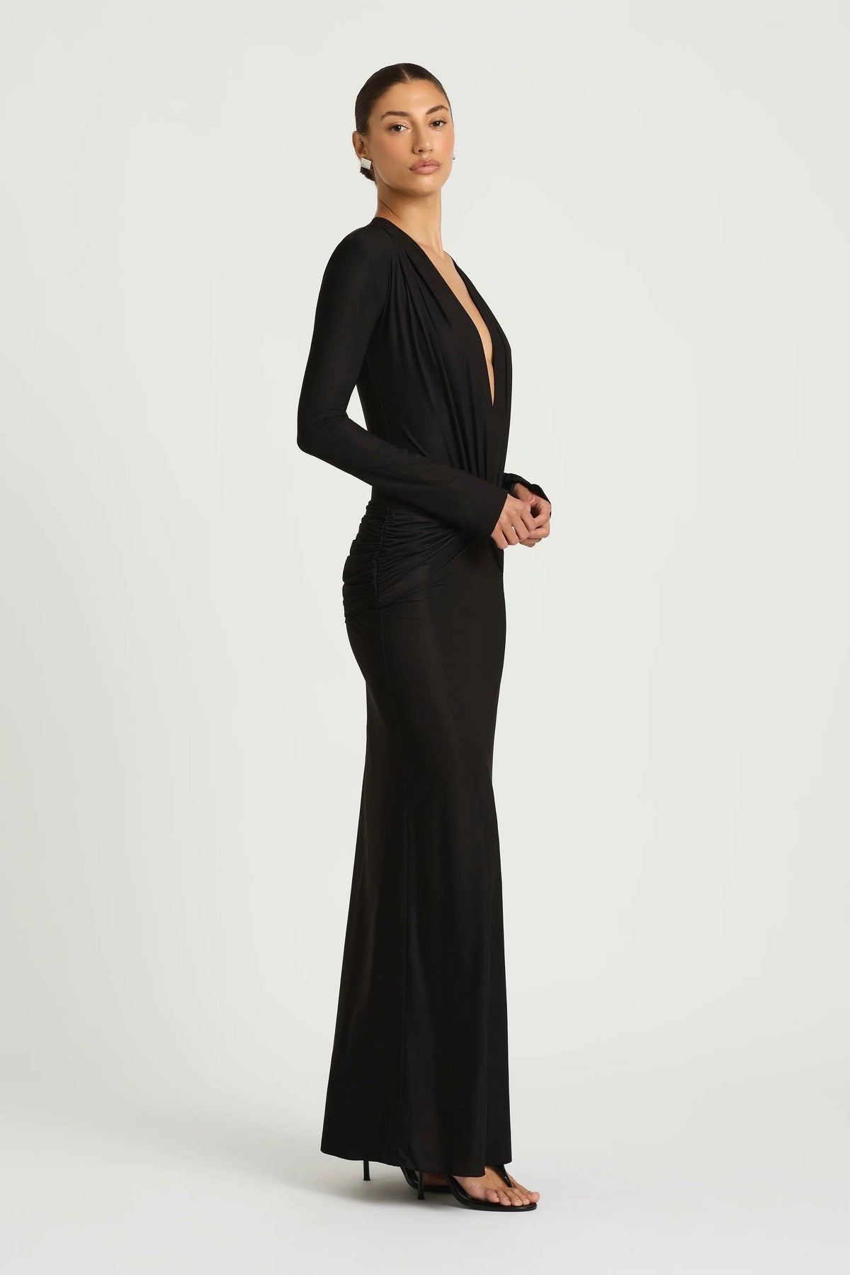 Benni Zuri Maxi Dress - Black