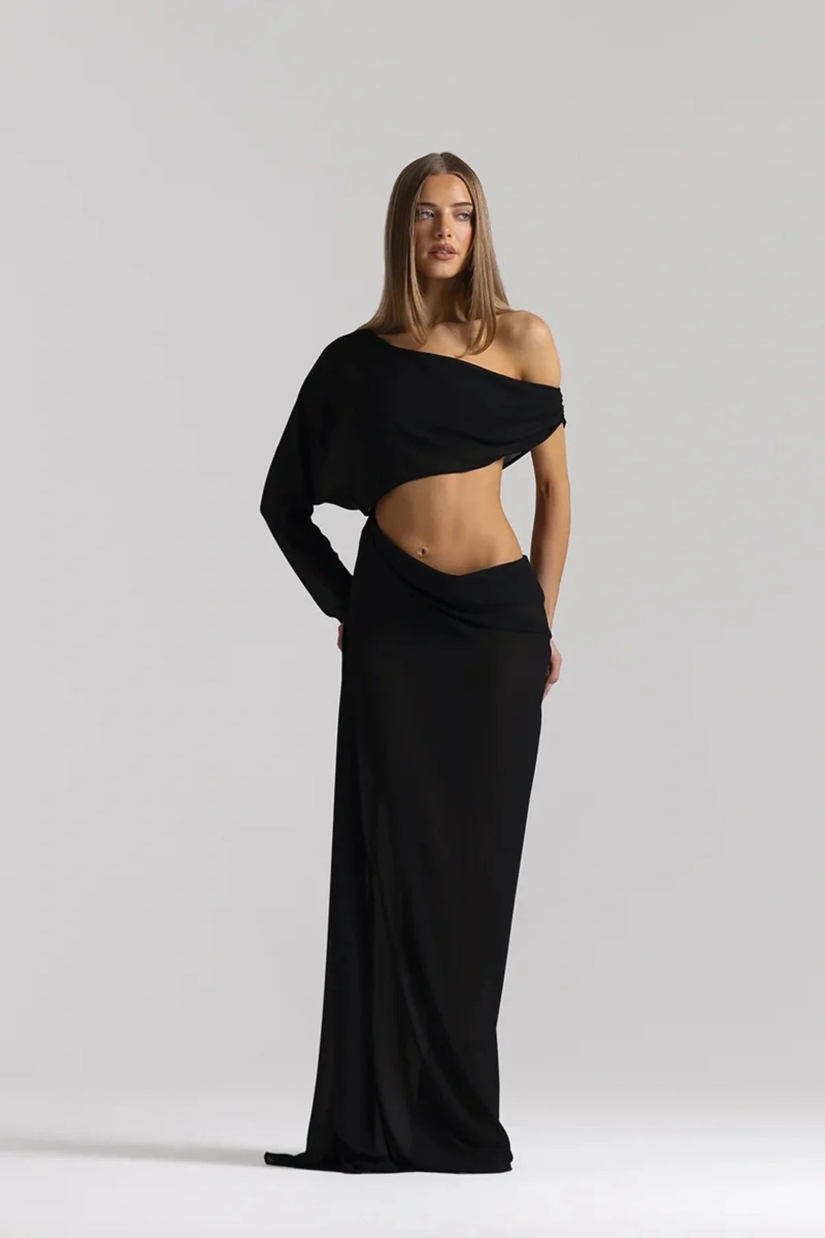 Natalie Rolt Imogen Maxi Dress - Black