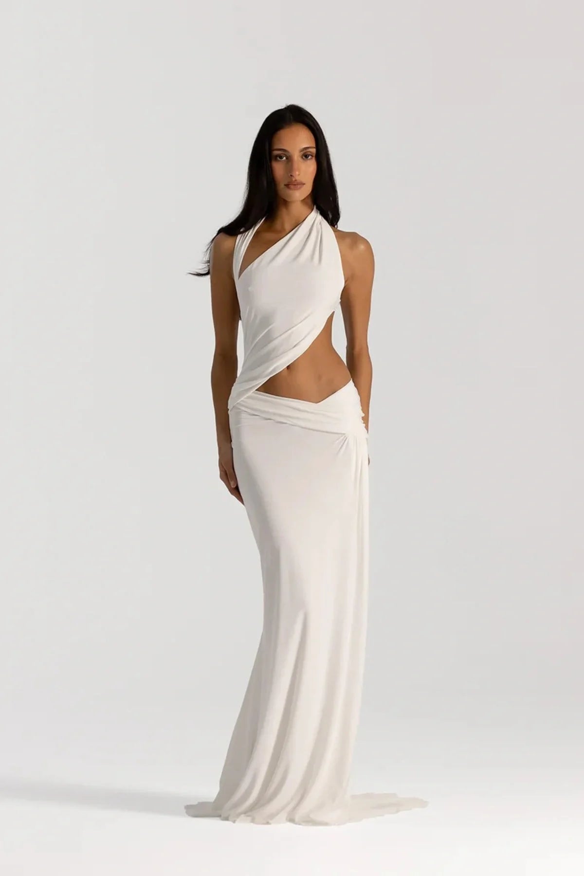Natalie Rolt Odette Gown - White