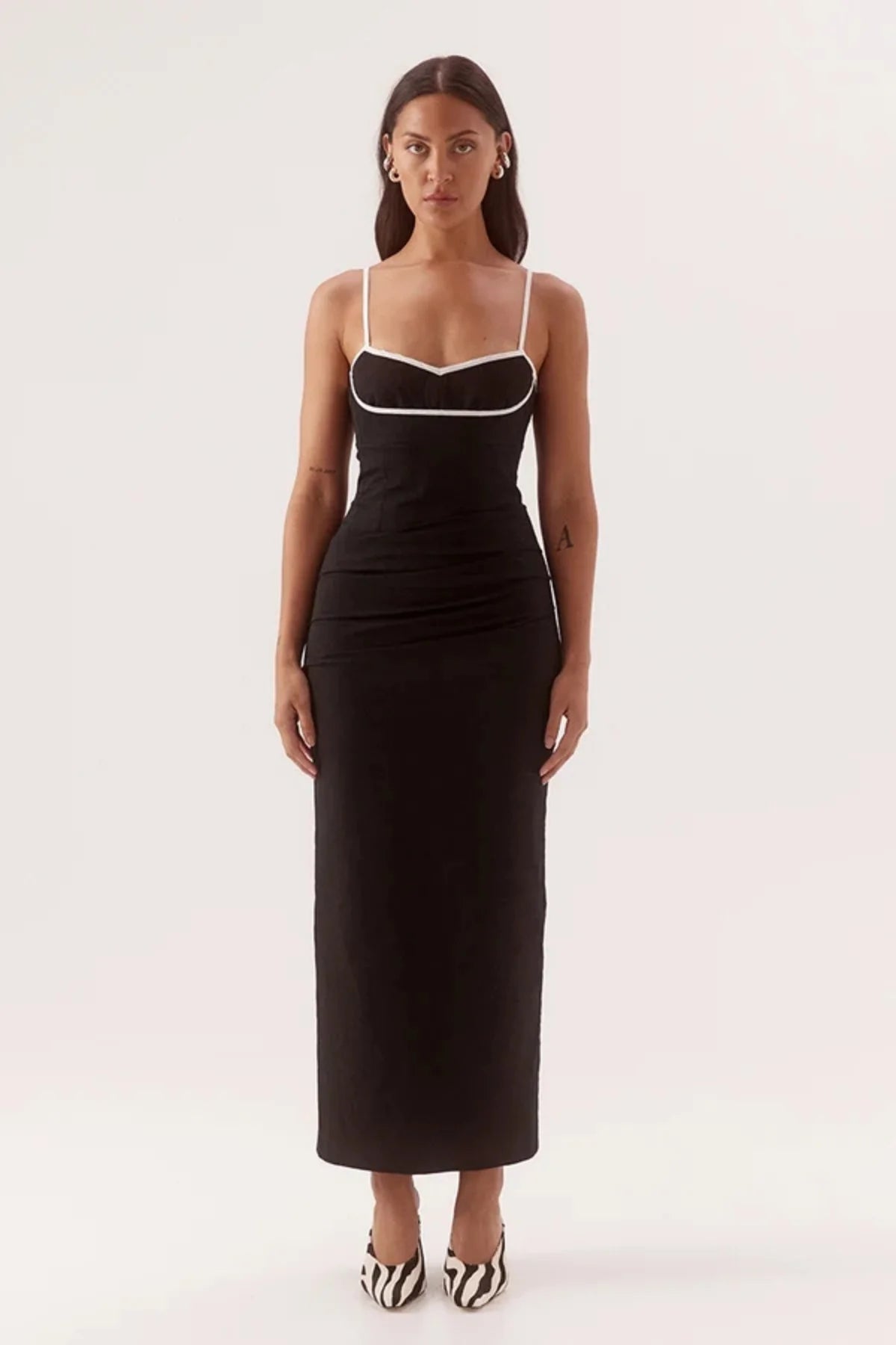 Sovere Britta Dress - Black/Chalk