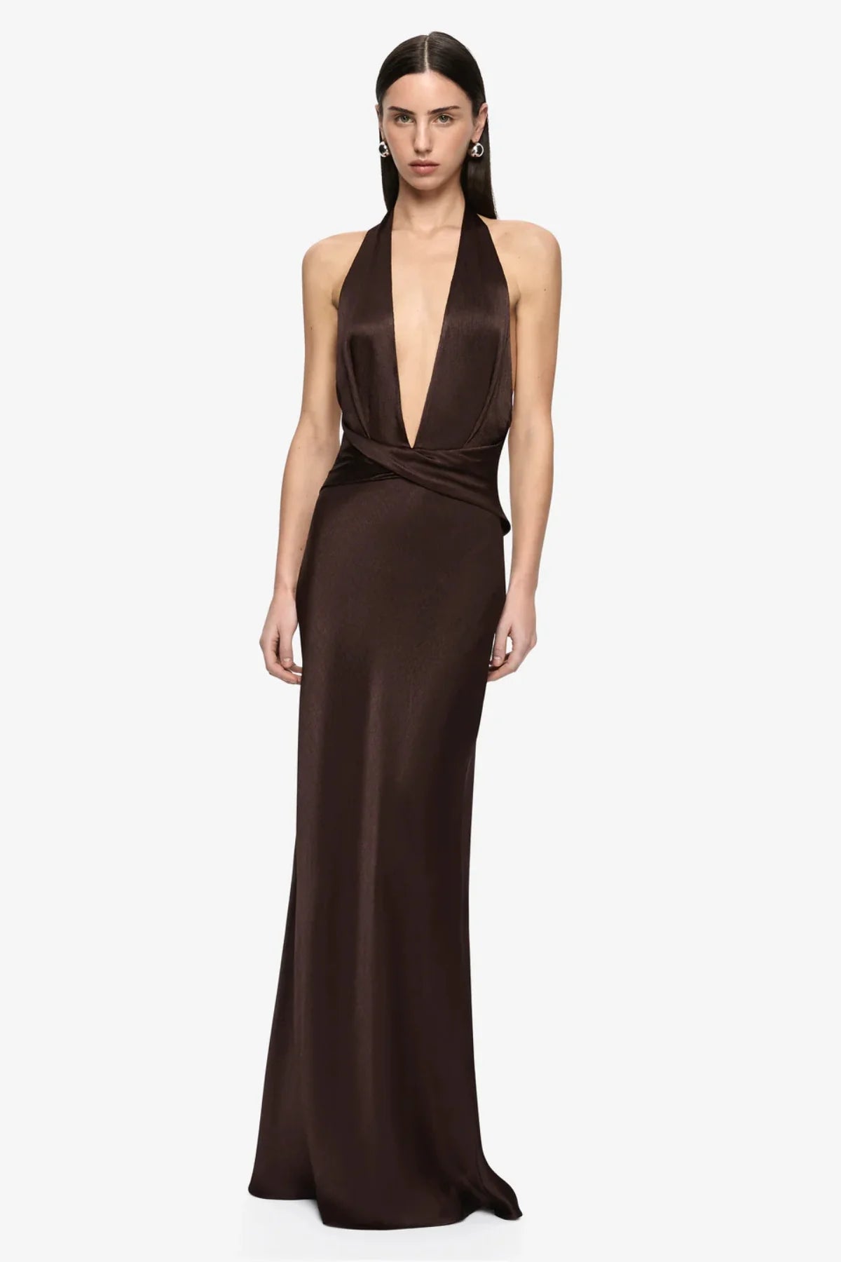 Bec & Bridge Irina Maxi Dress - Espresso