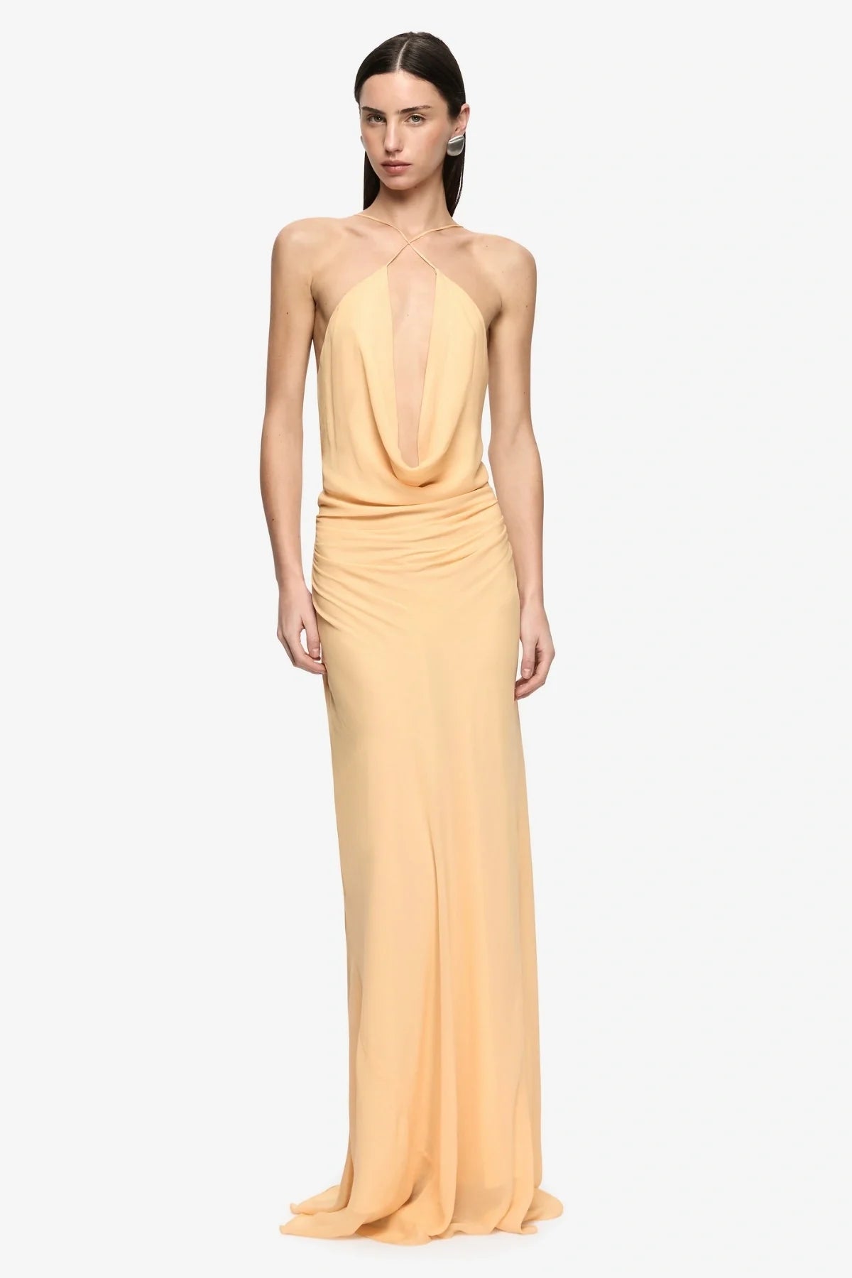 Bec & Bridge Celia Keyhole Maxi Dress - Sherbert