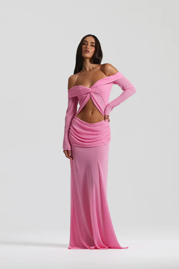 Natalie Rolt Emily Gown - Candy Pink