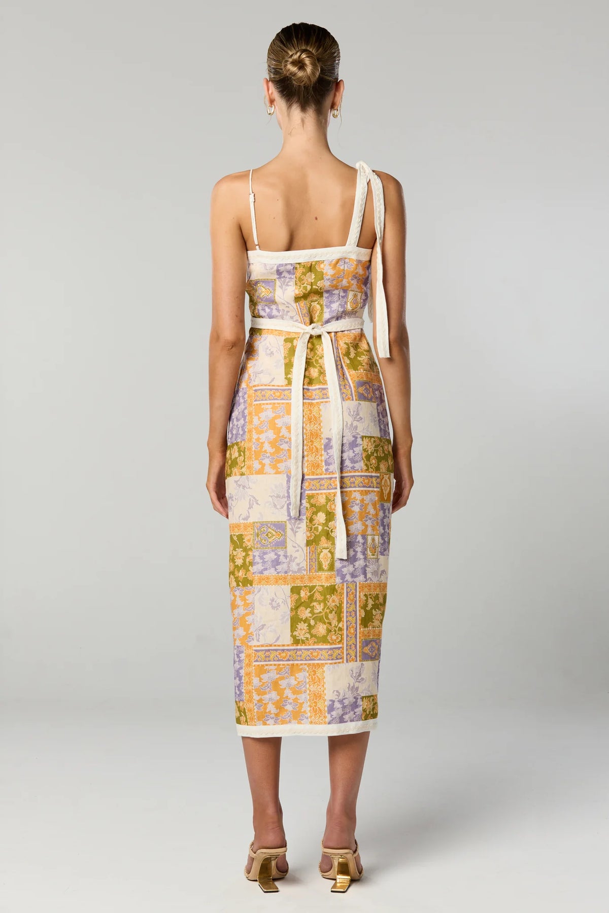 Winona Billie Asym Dress - Patchwork Floral
