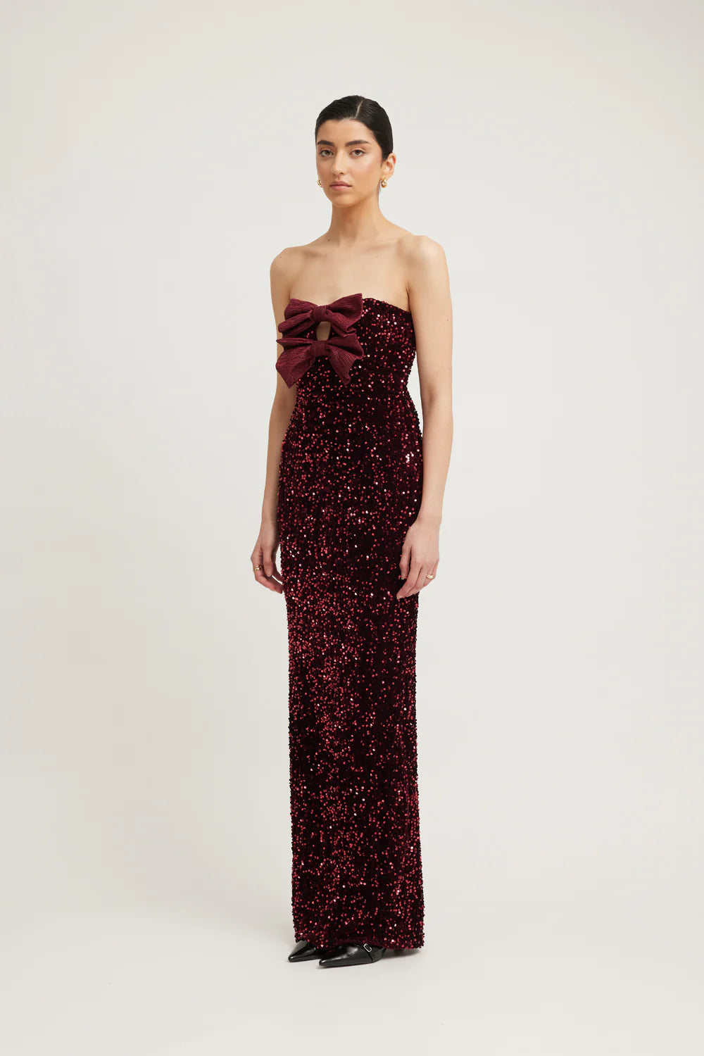 Tojhà Harlynne Dress - Merlot