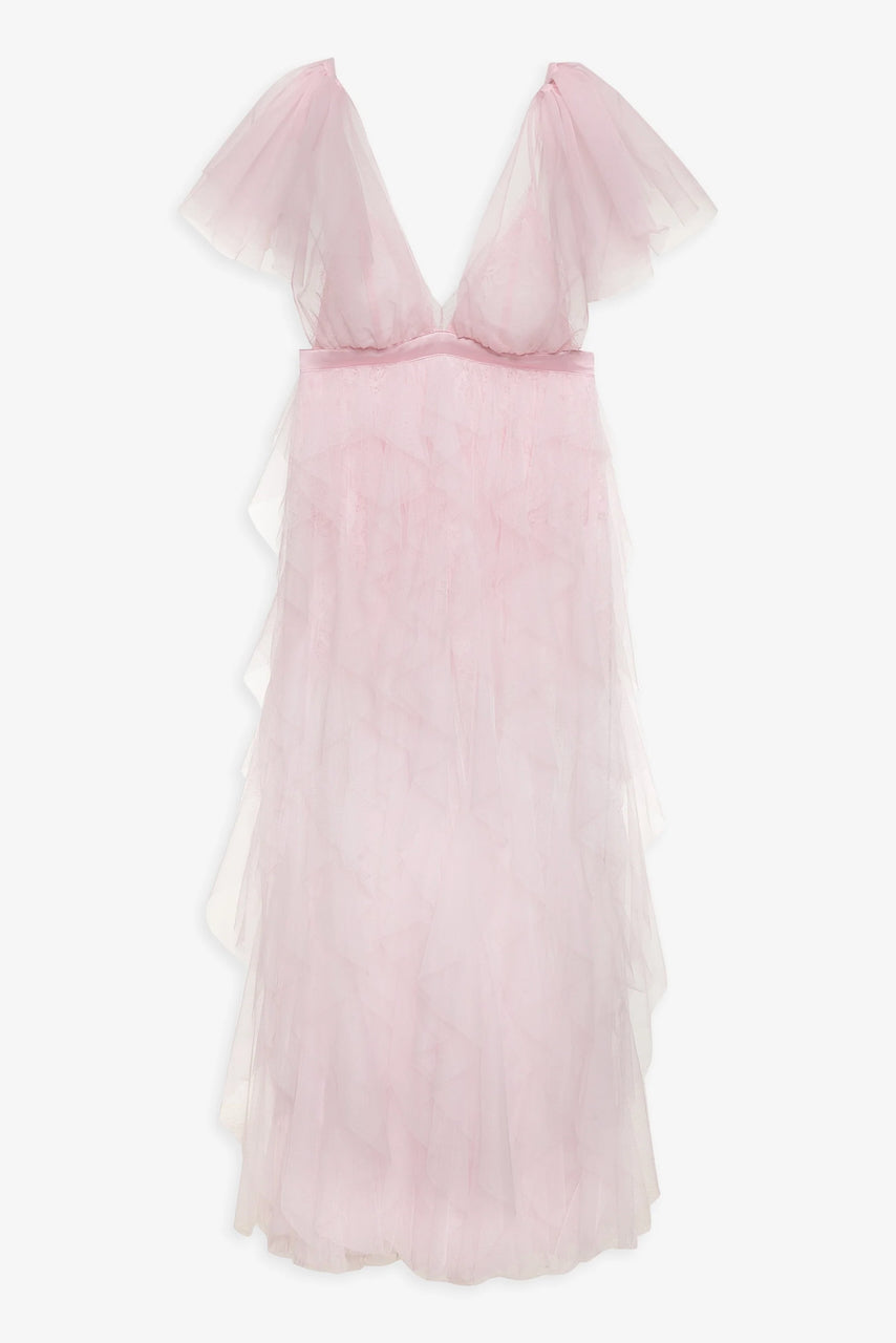 For Love & Lemons Maxine Gown - Pink