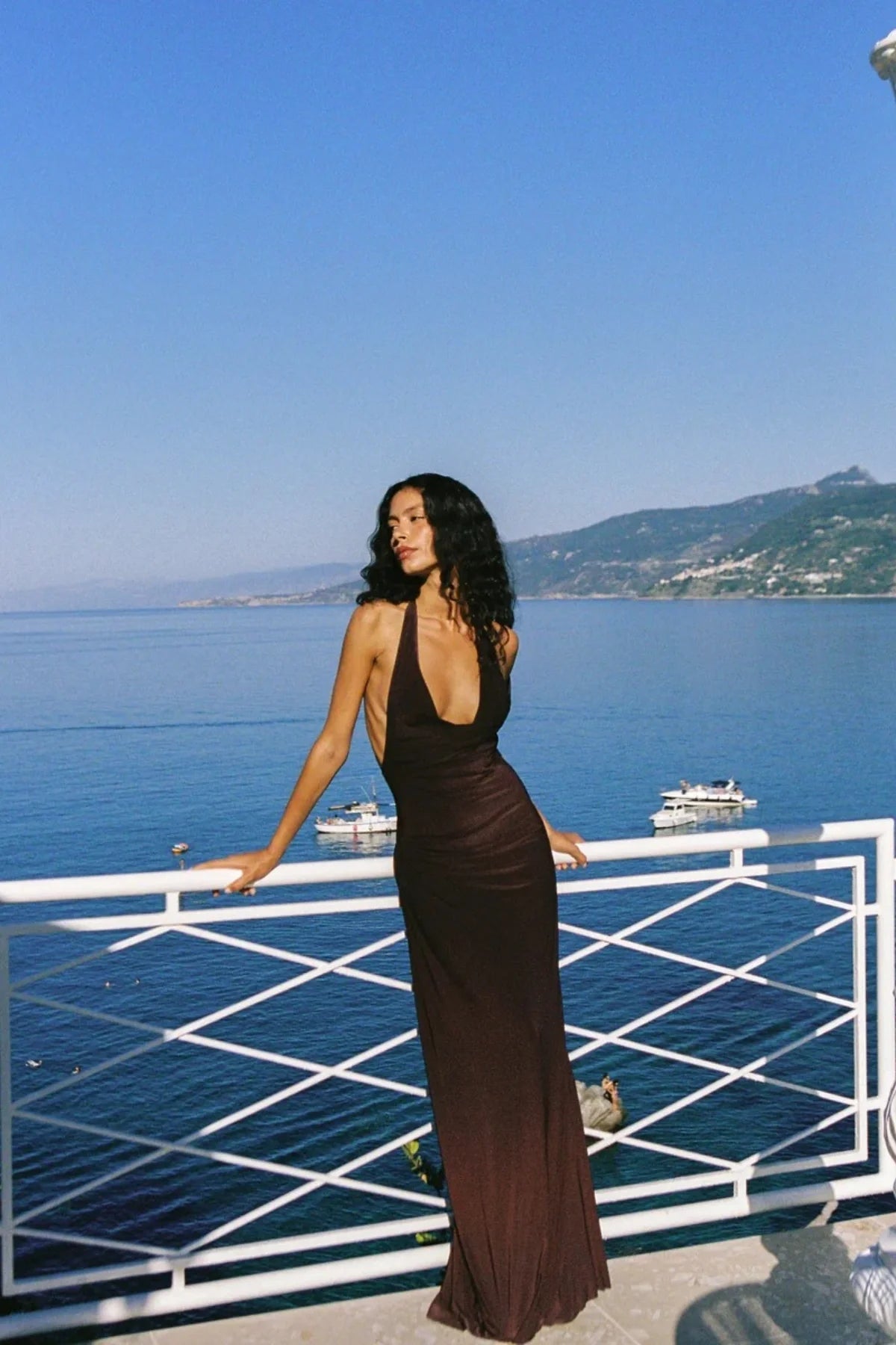Natalie Rolt Mariela Gown - Espresso