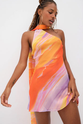 For Love & Lemons Sunny Mini Dress - Multi