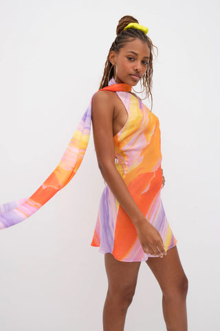 For Love & Lemons Sunny Mini Dress - Multi