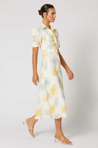 Winona Ravello Button Maxi Dress - Print