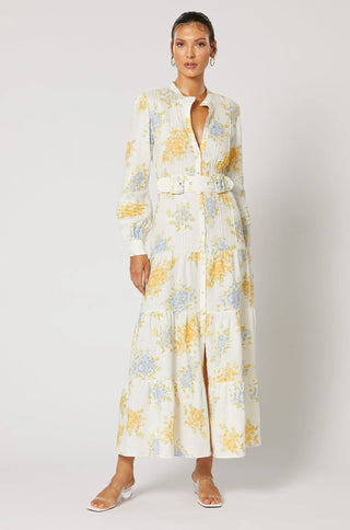 Winona Ravello Button Maxi Dress - Print