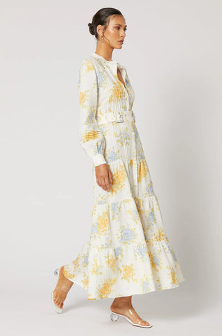 Winona Ravello Button Maxi Dress - Print