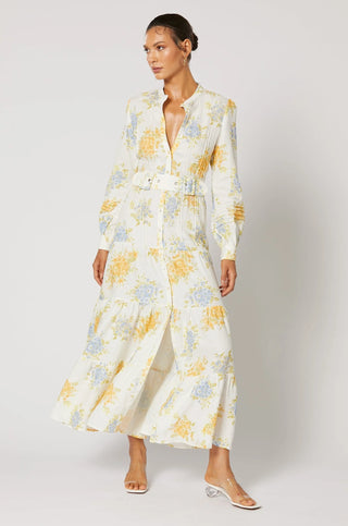Winona Ravello Button Maxi Dress - Print