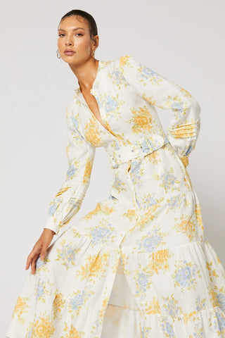 Winona Ravello Button Maxi Dress - Print