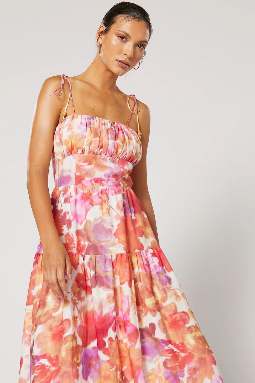 Winona Santa Rosa Tiered Dress - Multi