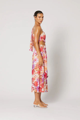 Winona Santa Rosa One Shoulder Dress - Multi