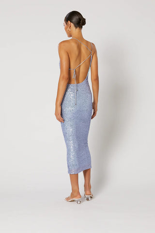 Winona Marini Midi Dress - Blue
