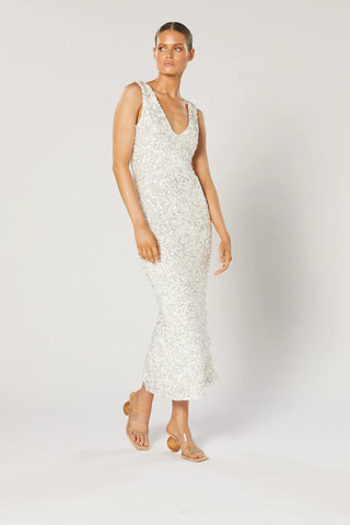 Winona Zeox Midi Dress - White