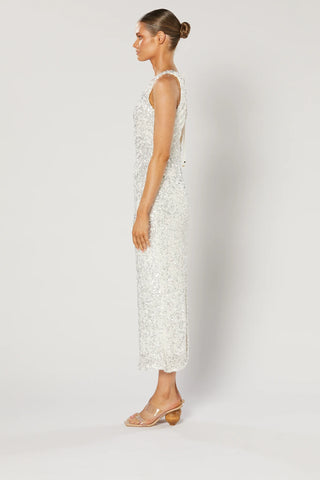 Winona Zeox Midi Dress - White