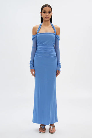 Misha The Sonnet Mesh Dress - Cornflower Blue