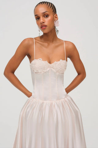 For Love & Lemons Nara Gown - Pink