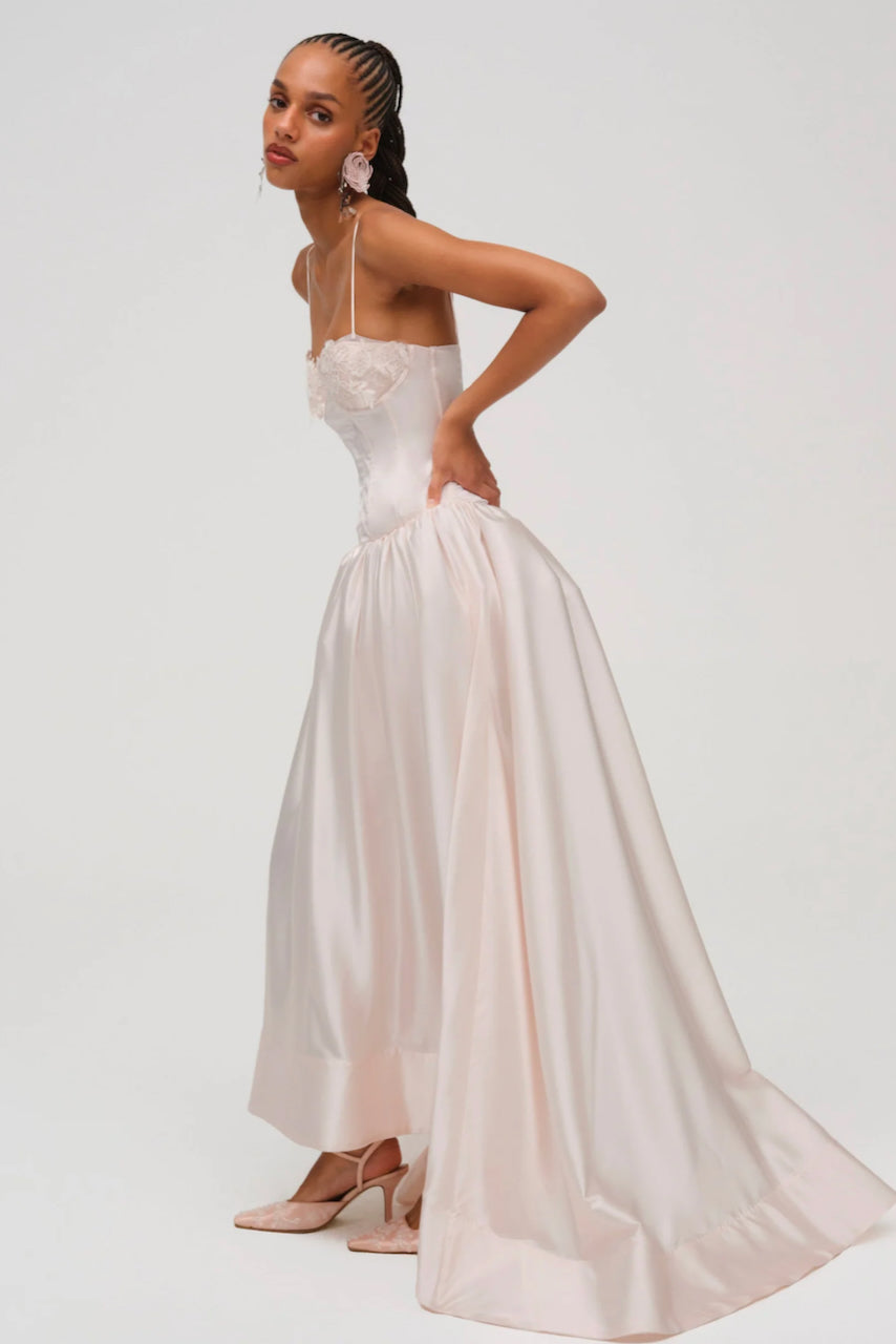 For Love & Lemons Nara Gown - Pink