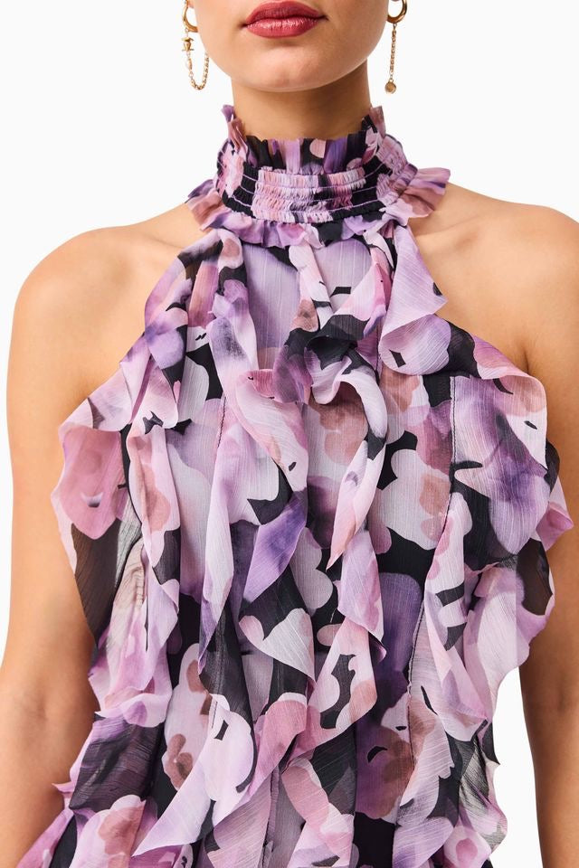 Elliatt Solene Gown - Purple Floral