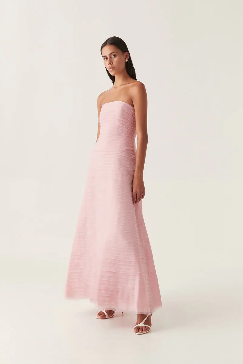 aje soundscape maxi dress | The Borrowed Collective Hire AJE Soundscape Maxi Dress