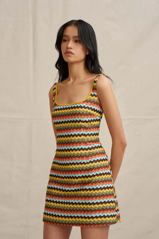 By Johnny Fontana Mini Dress - Multi