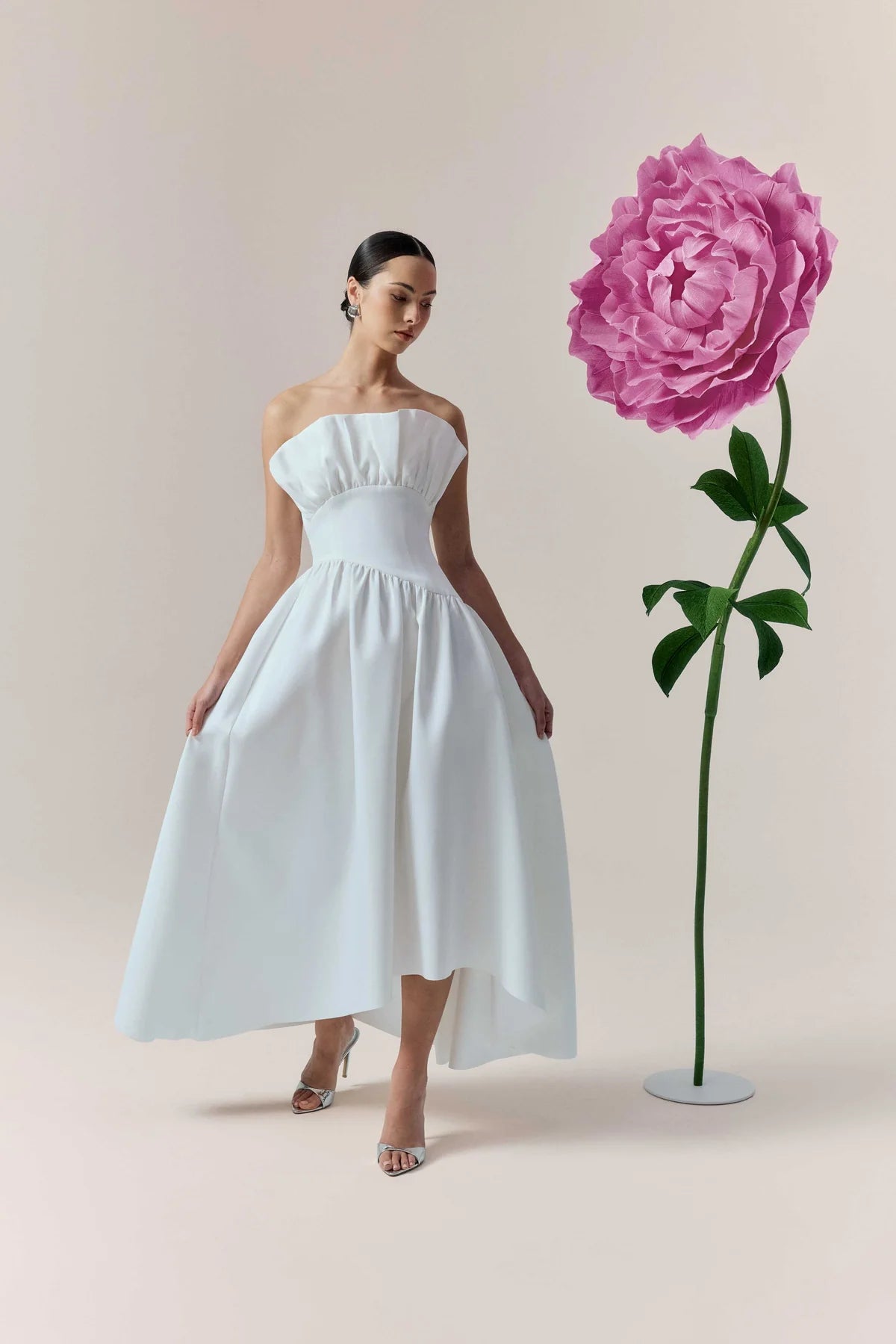 Elliatt Laurel Dress - White