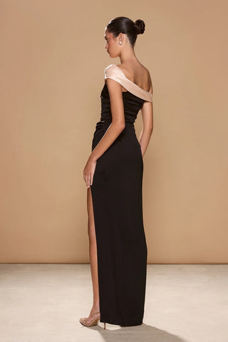 Sonya Tuscany Gown - Noir Creme
