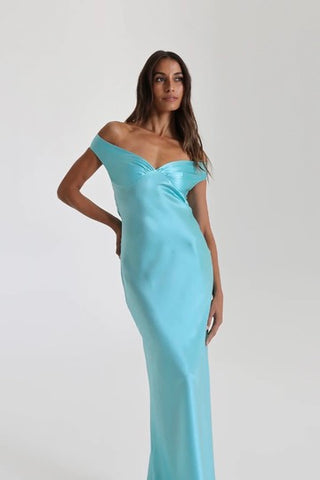 Natalie Rolt Bridget Gown - Turquoise