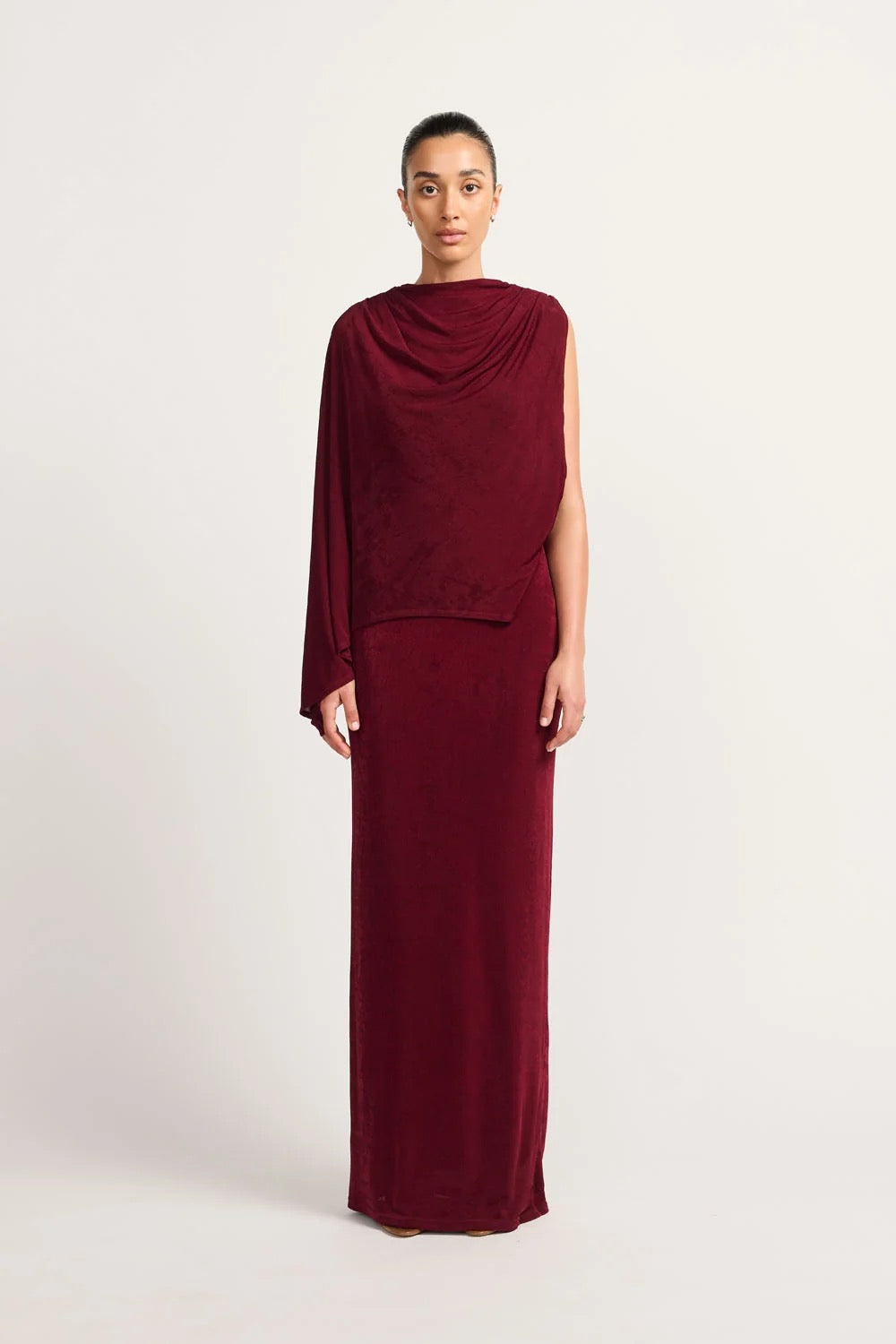 Tojhà Lenita Dress - Plum Liqueur