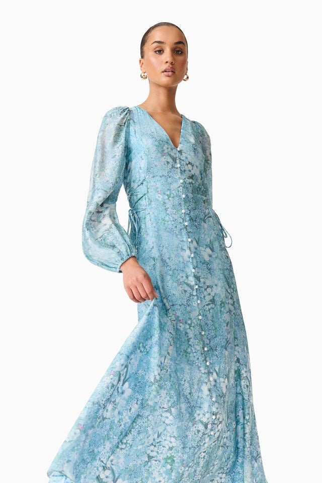 Elliatt Faye Maxi Dress - Blue Multi