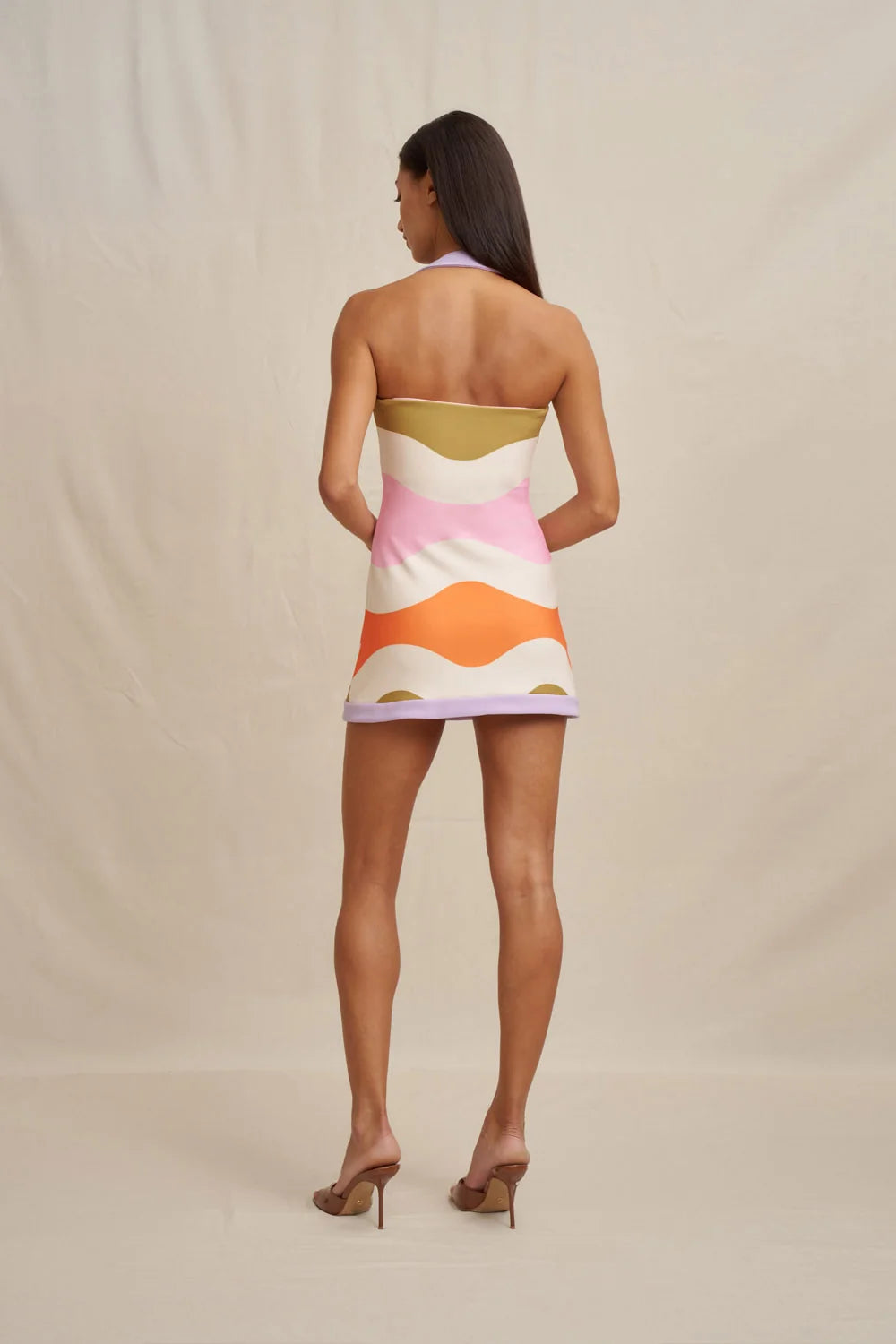 By Johnny Sunset Sorbet Mini Dess - Orange Green Lilac