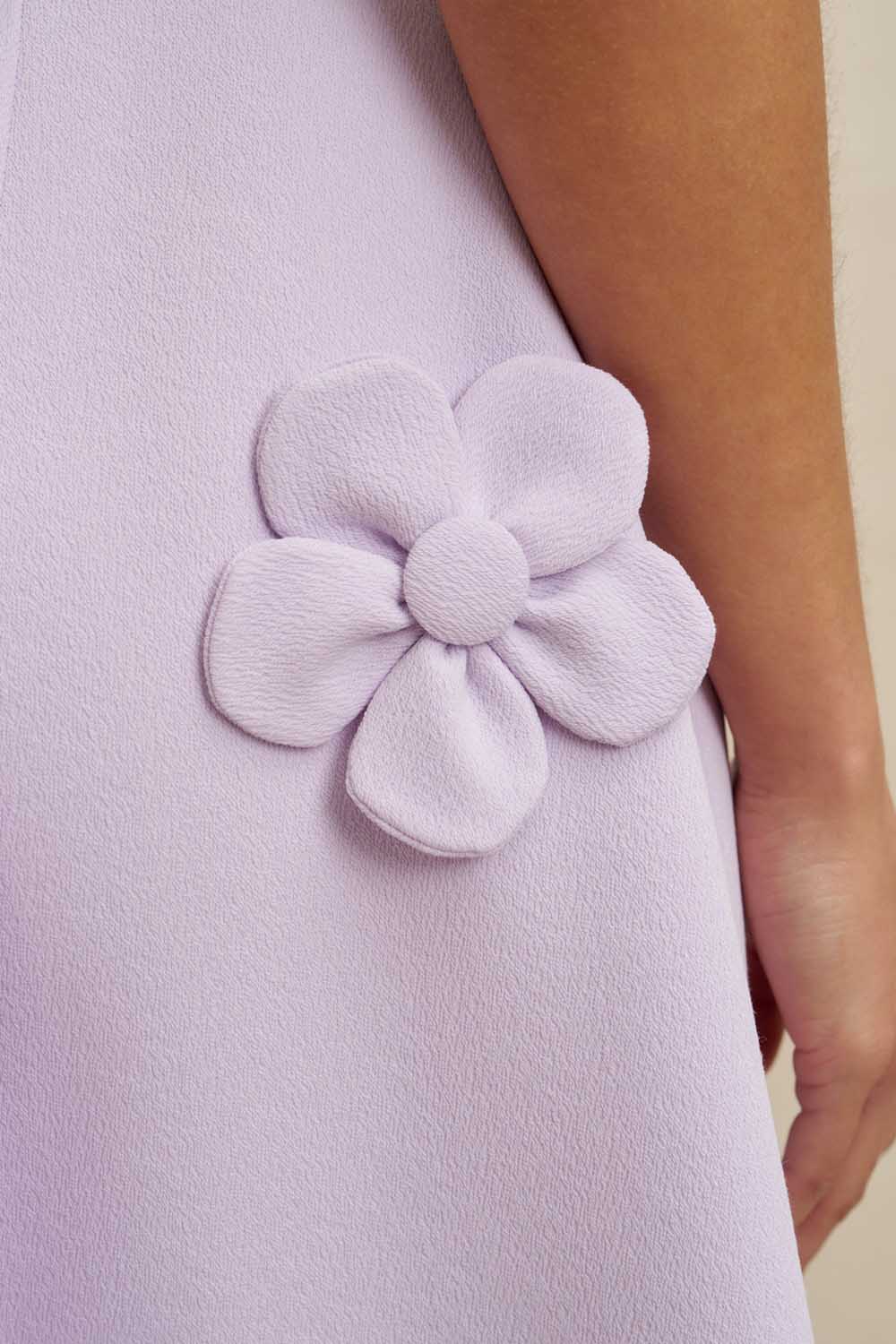 By Johnny Camellia Strapless Dress - Lilac