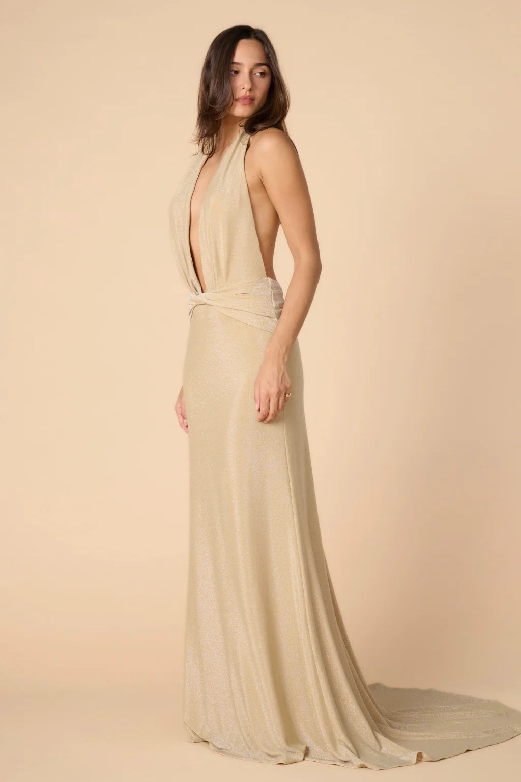 Caliá Alessia Gown- Gold